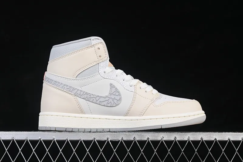 All categories Air Jordan Jordan series basketball shoes Air Jordan 1 High Air Jordan 1 High OG AJ1 Joe 1 ivory white high-top basketball shoes IH4363-100